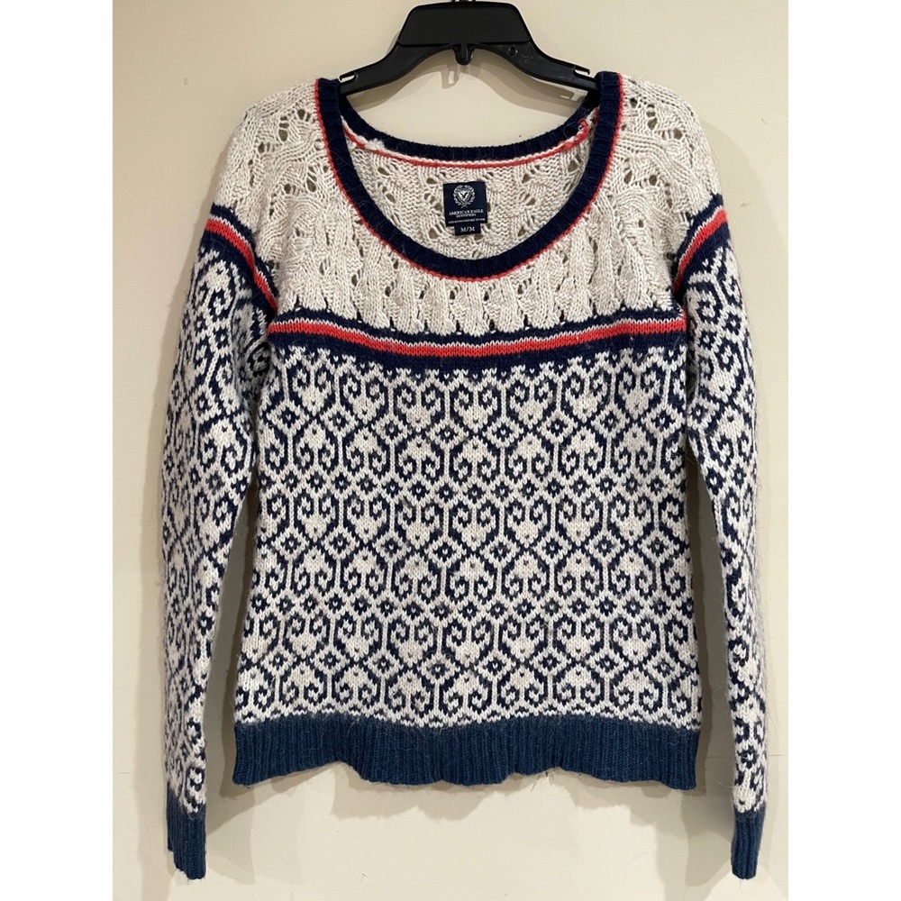 American Eagle Outfitters Wool Blend Knit Sweater Women’s   Size M